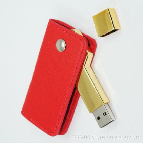 Novelty Leather USB Drives with 2GB to 64GB Capacity,OEM , Factory